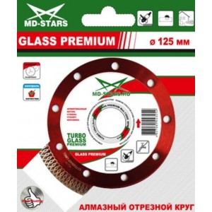 Алмазные диски TURBO GLASS PREMIUM MD-Stars от 125 мм до 250 мм