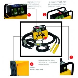Преобразователи частоты для высокочастотных вибраторов Volk-48T